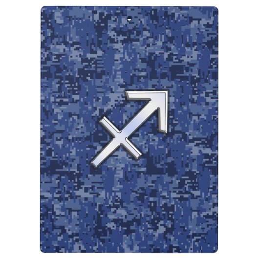 Porte-bloc SYMBOLE Zodiaque Sagittaire moderne Marine Camion  (Dos)