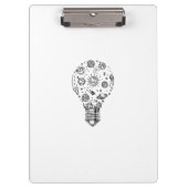 Porte-bloc Système solaire Doodle en bulbe (Devant)