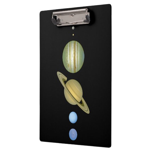 Porte-bloc Système solaire ~ Vue longue (Gauche)