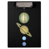 Porte-bloc Système solaire ~ Vue longue (Devant)