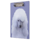 Porte-bloc Tableau blanc standard de caniche - Art original d (Gauche)