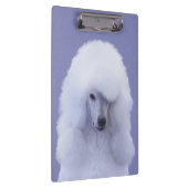 Porte-bloc Tableau blanc standard de caniche - Art original d (Swatch)