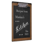 Porte-bloc Tableau de bord de cuisine personnalisable (Swatch)