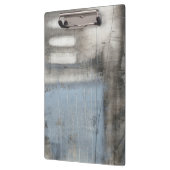 Porte-bloc Tableau gris et bleu Abstrait (Gauche)