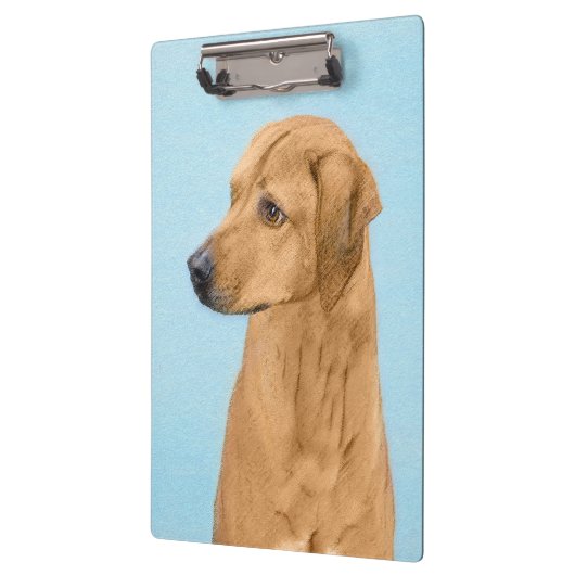 Porte-bloc Tableau Rhodesian Ridgeback - Art Chien original (Gauche)