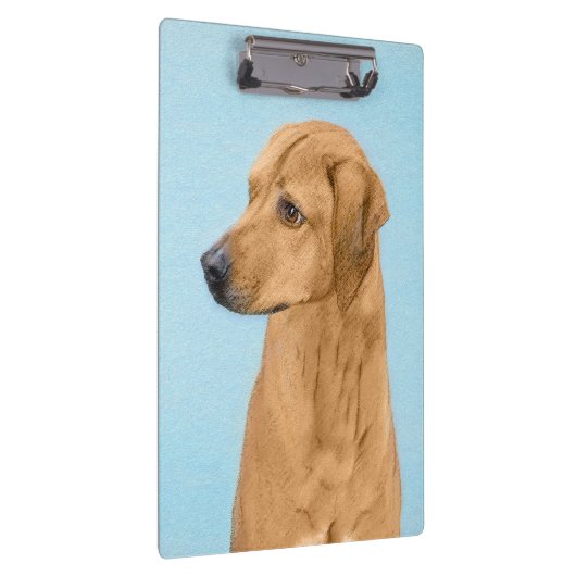 Porte-bloc Tableau Rhodesian Ridgeback - Art Chien original (Swatch)