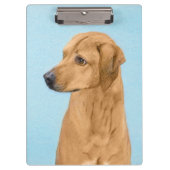 Porte-bloc Tableau Rhodesian Ridgeback - Art Chien original (Devant)
