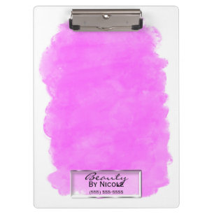 Porte-bloc Tache de maquillage rose élégante chic glamour per