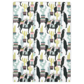 Porte-bloc Taco à propos d'amour | Motif Llama & Donkey (Dos)