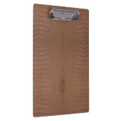 Porte-bloc Tan Alligator Texture Imprimer (Swatch)