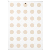 Porte-bloc Tan pois (Dos)