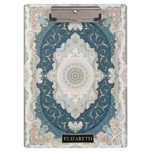 Porte-bloc Tapis Ancien Turgui Persan Nom de Tapisserie