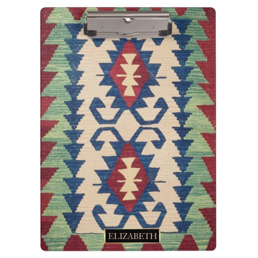 Porte-bloc Tapis Oriental Killim (Devant)