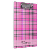 Porte-bloc Tartan rose gris (Swatch)