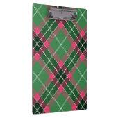 Porte-bloc Tartan vert et rose (Swatch)