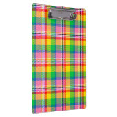Porte-bloc Tartan vert rose (Swatch)