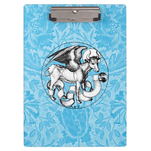 Porte-bloc Taureau ailé de Saint-Luc du XVe siècle (Devant)