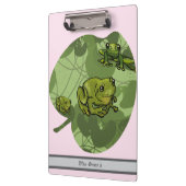 Porte-bloc Teaching 2nd Grade is Toad-ally awesome Clipboard (Gauche)