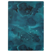 Porte-bloc Teal Galaxy Series Design 5 (Dos)