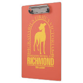 Porte-bloc Ted Lasso | AFC Richmond Gold Arched Logo (Gauche)
