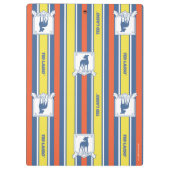 Porte-bloc Ted Lasso | AFC Richmond Logo Motif de bande (Dos)