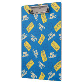 Porte-bloc Ted Lasso | Croyez le Motif de signe et de balle (Gauche)