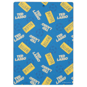 Porte-bloc Ted Lasso | Croyez le Motif de signe et de balle (Dos)