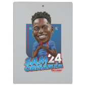 Porte-bloc Ted Lasso | Sam Obisanya Bobblehead (Dos)