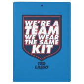 Porte-bloc Ted Lasso | We're A Team Typography Graphic (Dos)