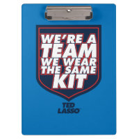 Ted Lasso | We're A Team Typography Graphic