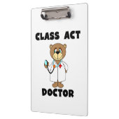 Porte-bloc Teddy Bear Class Act Docteur Porte - bloc (Gauche)