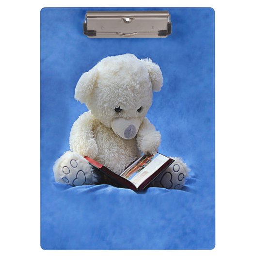 Porte-bloc Teddy Bear Time to Read, KOA (Devant)