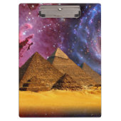 Porte-bloc tempête cosmique au-dessus de l'égypte (Devant)