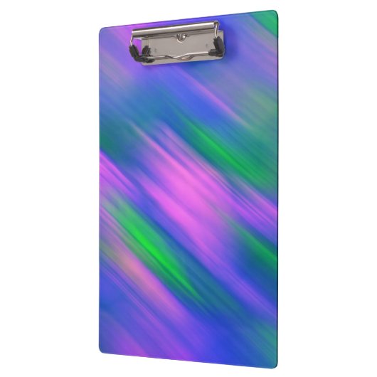 Porte-bloc Tendance Neon Bright bleu vert rose Abstrait (Gauche)