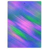 Porte-bloc Tendance Neon Bright bleu vert rose Abstrait (Dos)