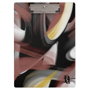 Porte-bloc Tendance porte - bloc Art Abstrait Noir Blanc Poud