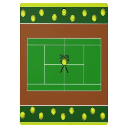 Porte-bloc Tennis (Dos)