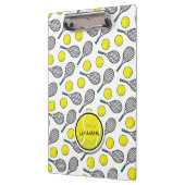 Porte-bloc Tennis Balls Racquet NOM Porte - bloc (Gauche)