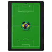 Porte-bloc Terrain de balle de football (Dos)