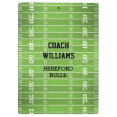 Porte-bloc Terrain de football personnalisé (Dos)