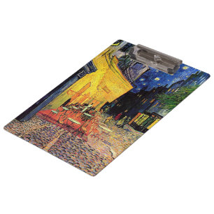 Porte-bloc Terrasse de café la nuit de Vincent van Gogh