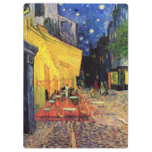 Porte-bloc Terrasse de café la nuit de Vincent van Gogh (Dos)