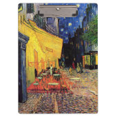 Porte-bloc Terrasse de café la nuit de Vincent van Gogh (Devant)