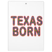 Porte-bloc Texas Born Bluebonnet (Dos)