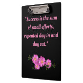 Porte-bloc Texte photo personnalisé Oleo script Police Rose F (Gauche)