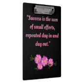 Porte-bloc Texte photo personnalisé Oleo script Police Rose F (Swatch)