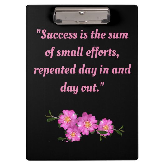 Porte-bloc Texte photo personnalisé Oleo script Police Rose F (Devant)