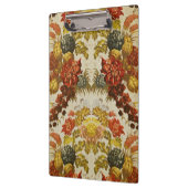 Porte-bloc Textile avec un motif floral de répétition (Gauche)