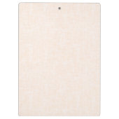 Porte-bloc Texture beige et pêche avec blanc. (Dos)