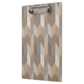 Porte-bloc Texturé Bleu, Jaune, Chevron Olive. (Gauche)